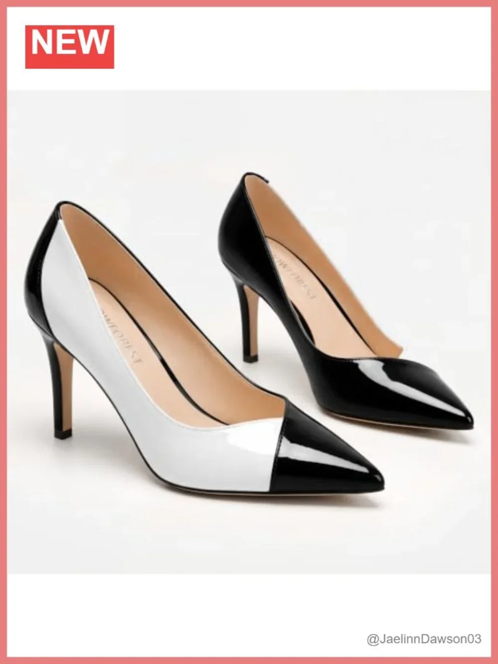 Women's Pointy Toe Stiletto Pumps, High Heels Slip-On